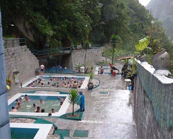 Eaux Thermales dans Machupicchu Pueblo