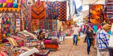 Le marché de Pisac dans la Vallée Sacrée
